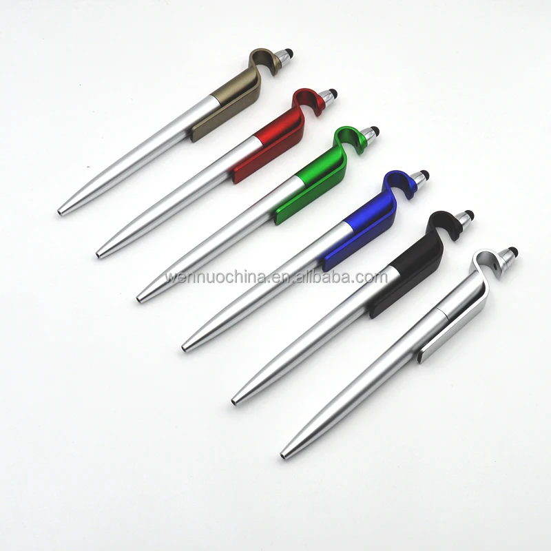 soft touch screen hand writing stylus pen and phone holder for iPhone android