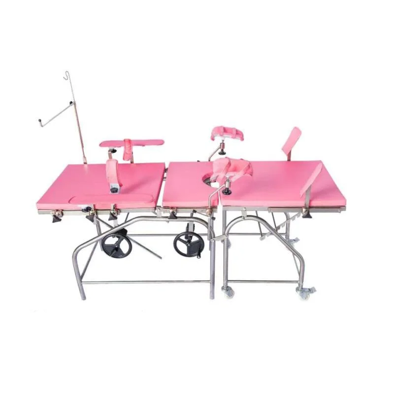  gynecological stainless steel examination bed table