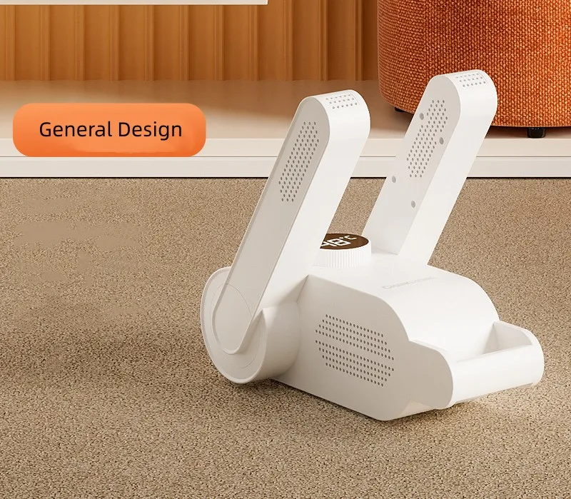 Portable Electric Shoe Dryer and Warmer with Folding and Drying Rack-Adjustable Rack