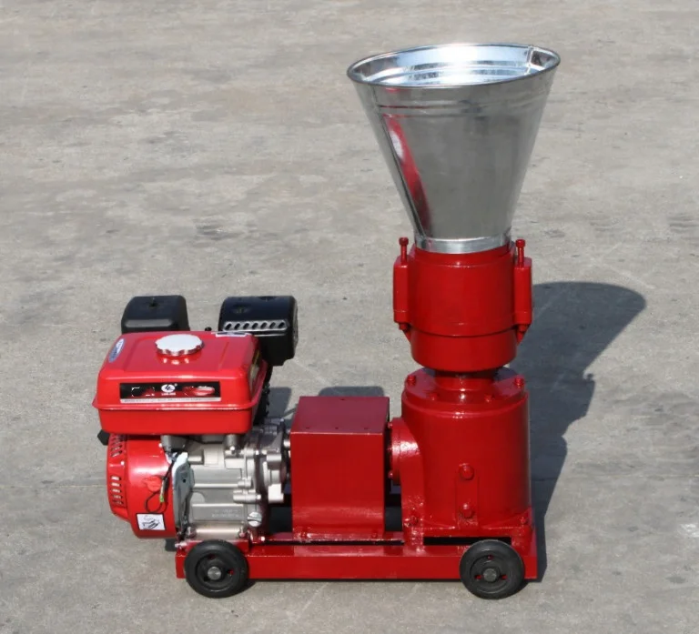 300KG/H Wood Pellet Mill Biomass Pellet Press Machinery Wood Chips Pelletizer Making Pellet Fuel