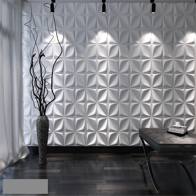 3D Embossing vinyl wall decoration PVC 3d board texture decorative 3d wall panels interior 3d decorative wall panel