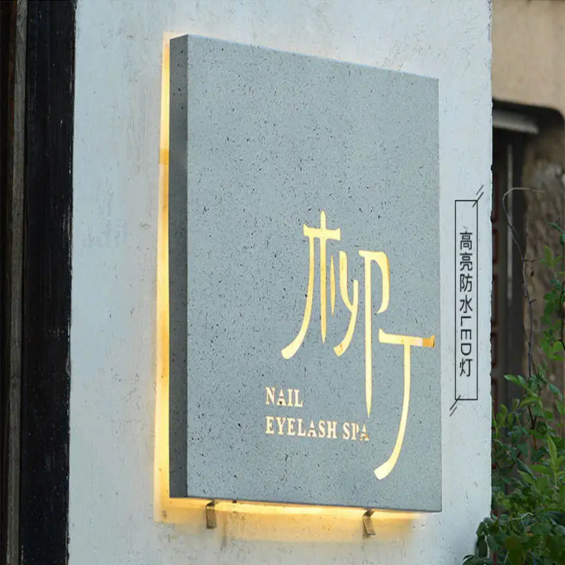 Install Letter Posters To Display Outdoor Ultra-Thin Acrylic Led Lightbox Logo