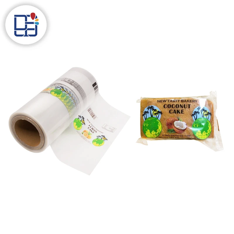 
Wholesale Customized Printing Package Laminated Aluminum Roll Film Plastic Bag Packaging For Bread 
