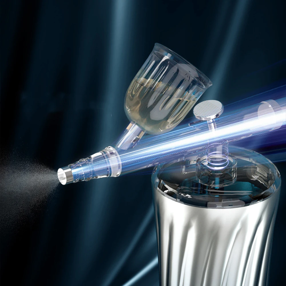 Portable Facial Water Stripping Oxygen Jet Facial Rejuvenation Machine Nano Oxygen Injector