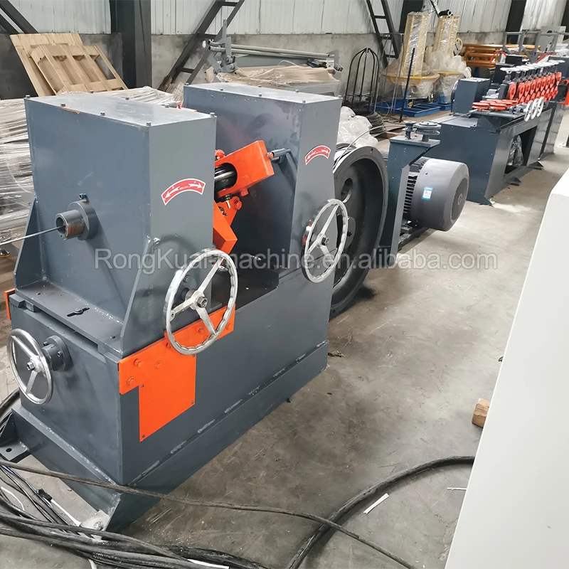 Ribbed wire cold rolling wire drawing machine