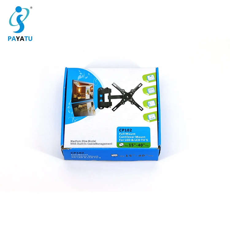 VESA 200X200 mm Rotation 360 Degree Swivel TV Bracket Wall Mount