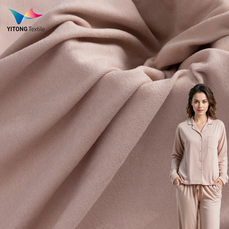 High Quality Cotton T shirt Fabric Knitted Cotton Fabric 92% Cotton 8% Spandex Fabric for Underwear