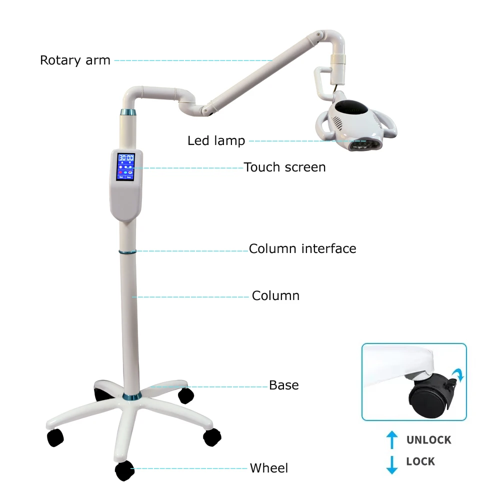Hot Sale Dental LED 60w LED Teeth Whitening Lamp Teeth whitening Machine