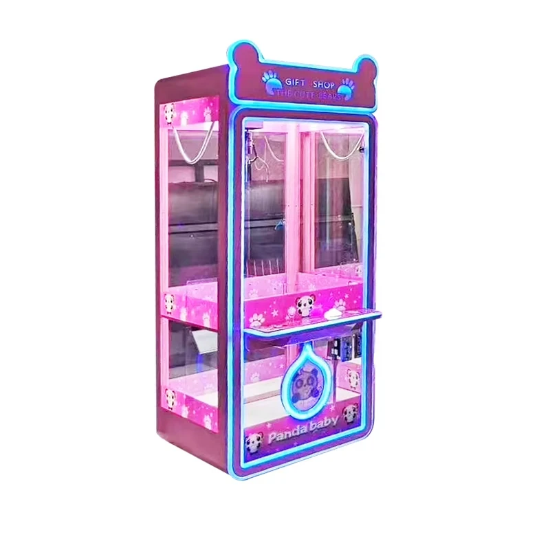 Coin Operated Pink Crane Catch Stuffed Toys Machine Toy Claw Crane Game Machine