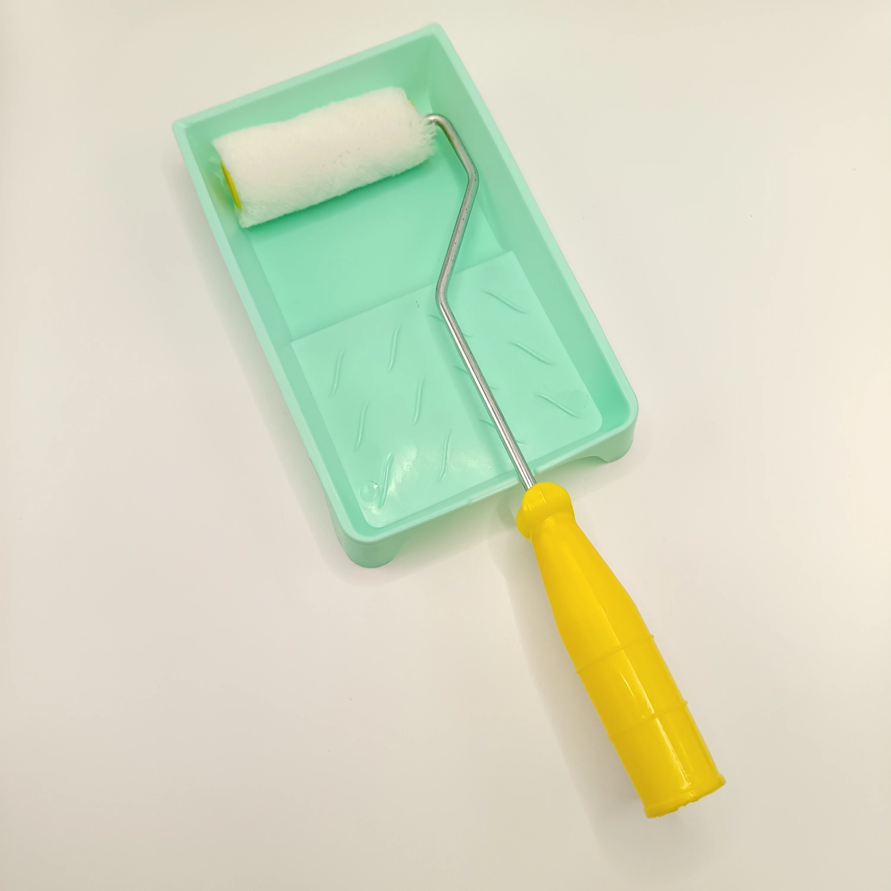 4 inch plastic painting roller tray stable and thick plastic tray easy clean painting roller tray