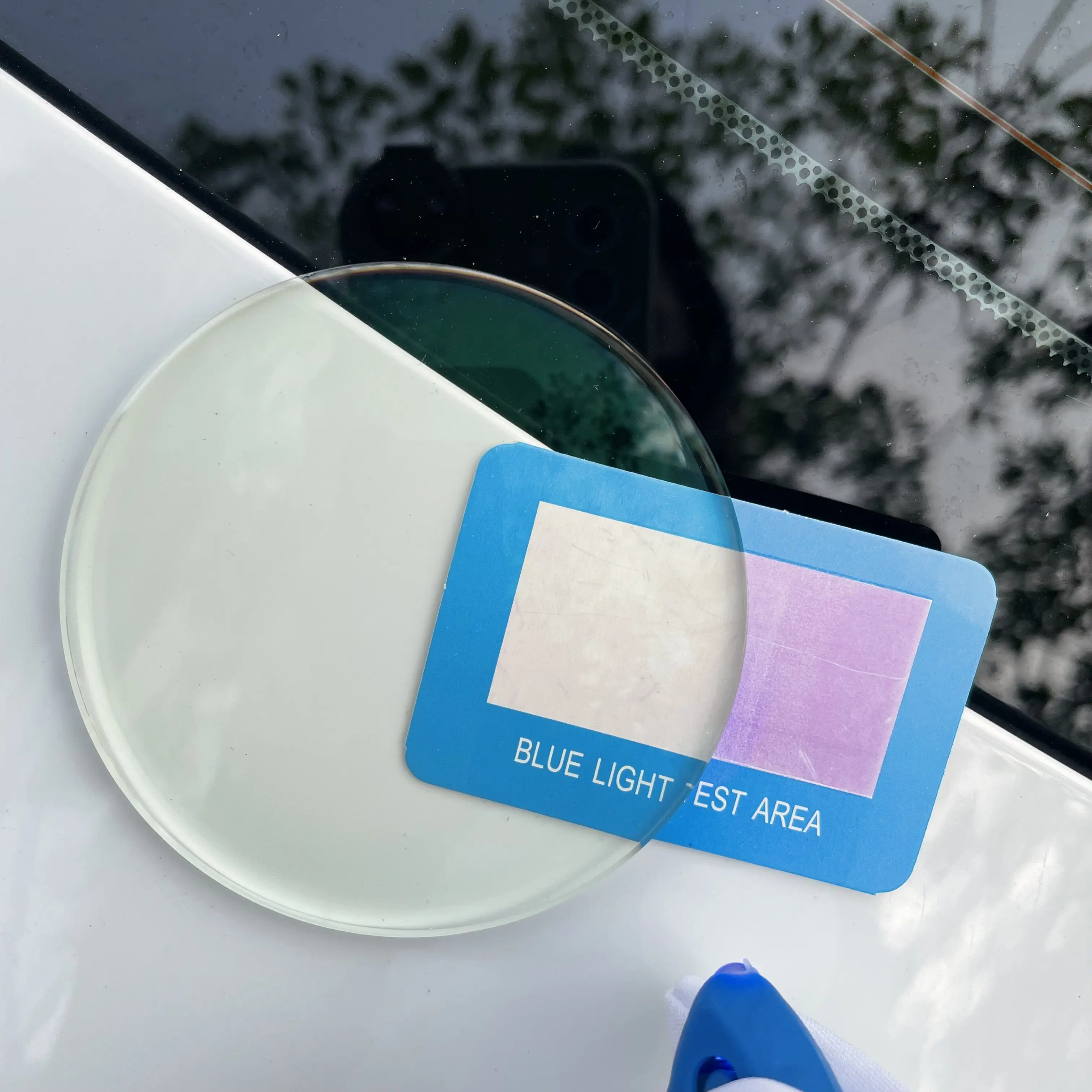 Lentes 1.61 Index MR-8 Japan Hmc Blue Cut Single Vision Optical Lenses