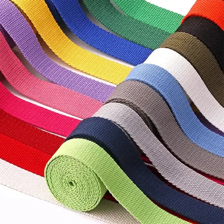 Nylon Webbing Tape Trimming Safety Belt Knapsack Strap Ribbon DIY Bag Webbings Sew Band Accessory Gift Wrapping Bags