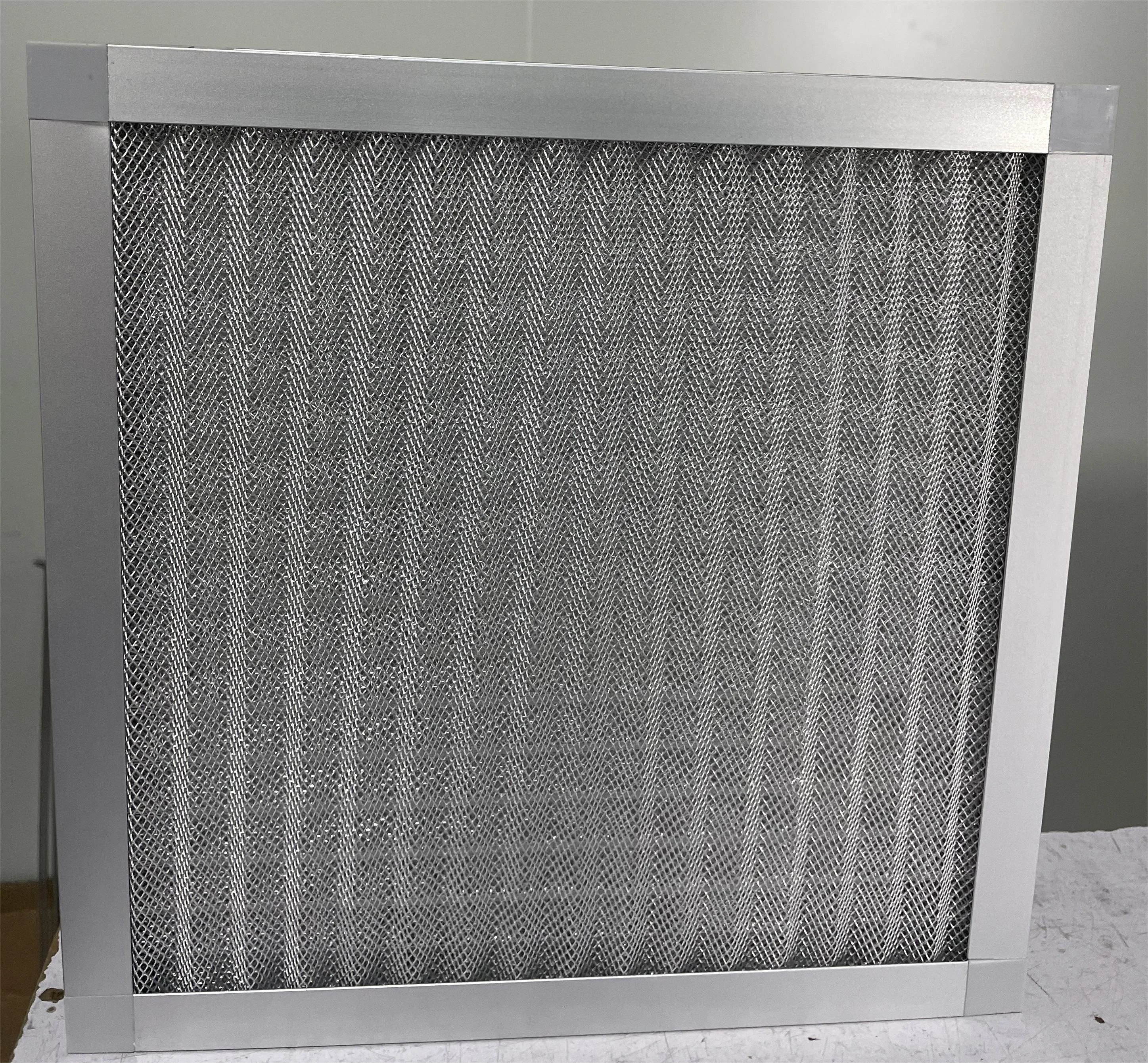 Factory direct sale Customized Washable Grease Aluminium frame Metal Panels Air Filter