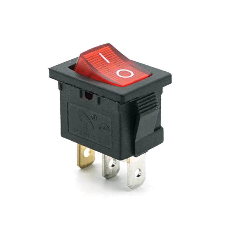15*21 6A клавишный переключатель вкл. ВЫКЛ. Светодиодный переключатель 2/3 контактов