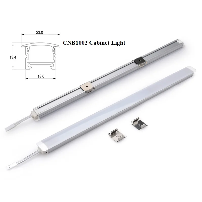 Bar LED Hard Line Light Back Glue Magnet Installation LED Jewelry Cabinet Light Wholesale Top Quality Aluminum Plastic WHITE 80