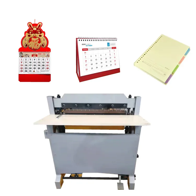 Heavy  punching equipment CK650 aggravated punching machine Desk calendar, wall calendar, loose-leaf notebook punch