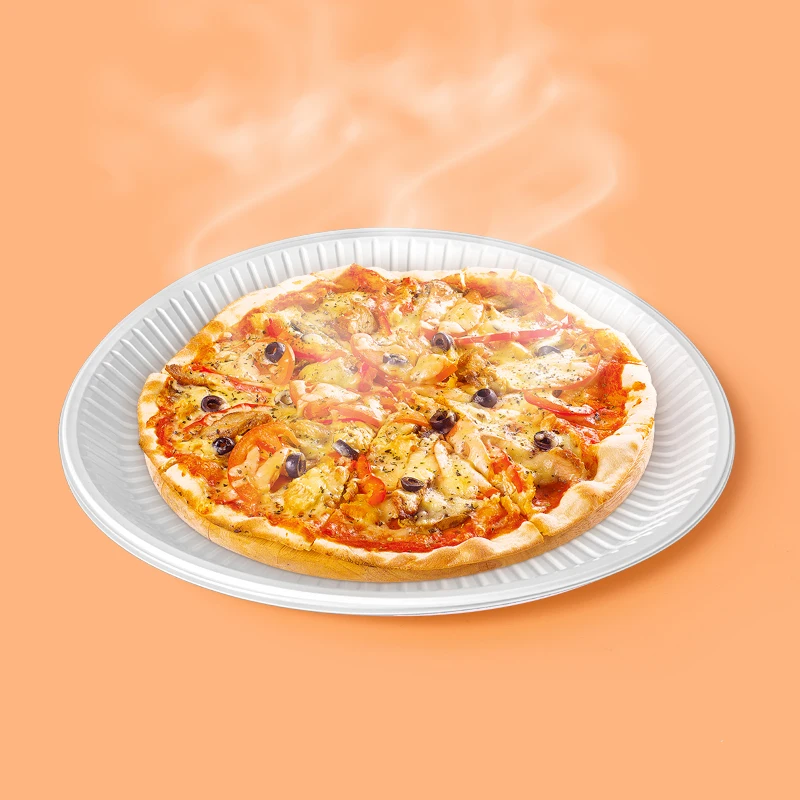 7.5/9/10.25 Inch Wedding Birthday Party Tableware Supplies Disposable Plastic Dinner Plates