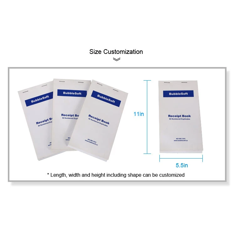 Perforated Carbonless Paper Duplicated Account Tax Invoice Book For Record