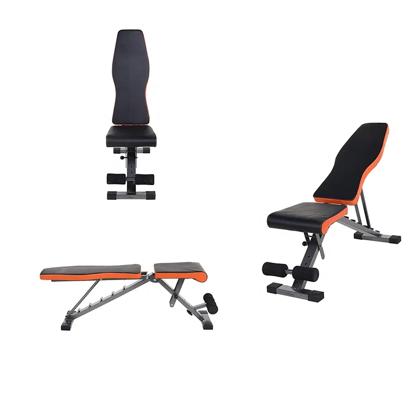 RBT Commercial Adjustable Foldable Dumbbell Weight Bench For Flybird Fitness