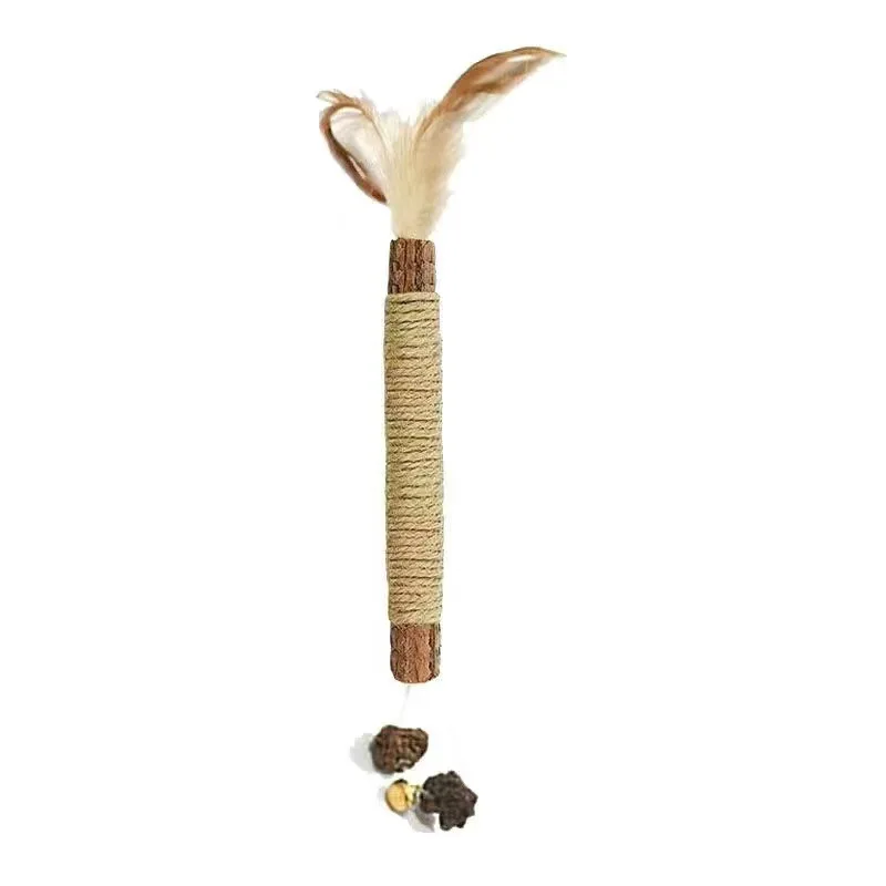 Wholesale Indoor Cat Chew Toys Actinidia Polygama Silvervine Cat Kitten Toy Matatabi Stick