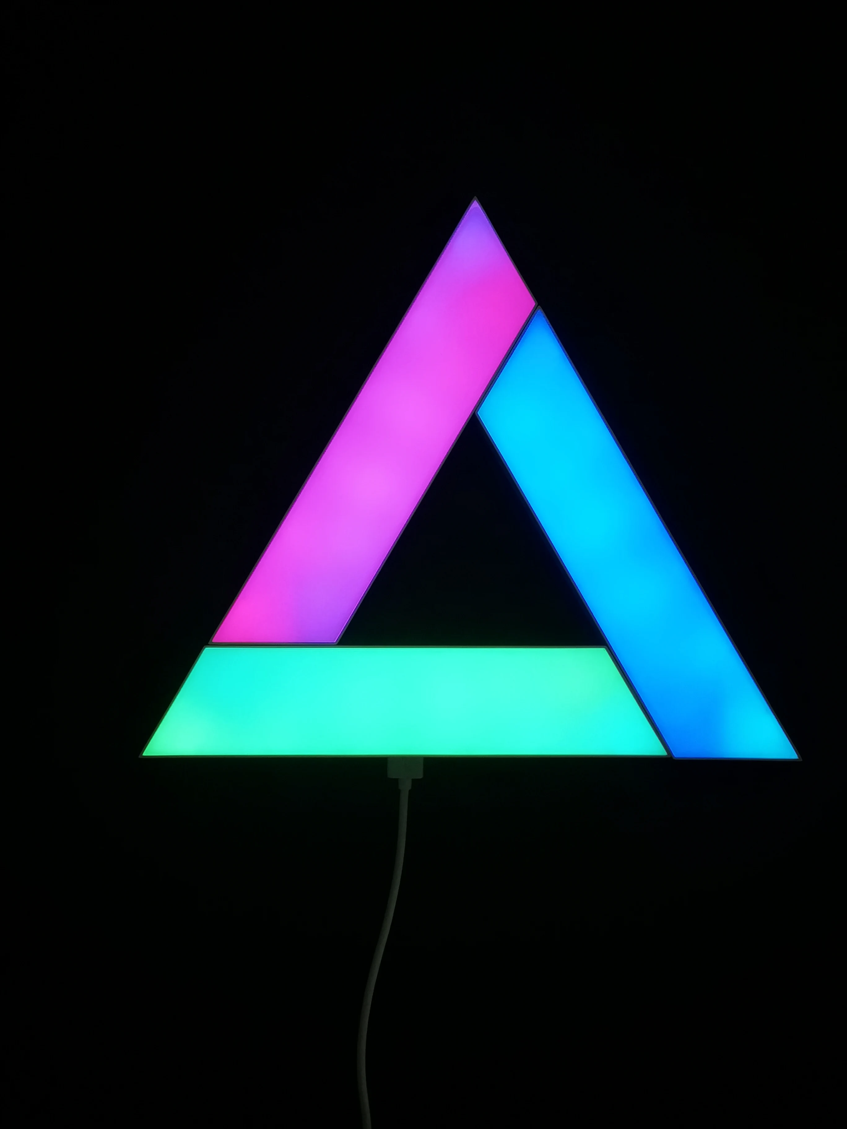 2021 new idea product beautiful rainbow-like color spliceable light night for home decoration gaming