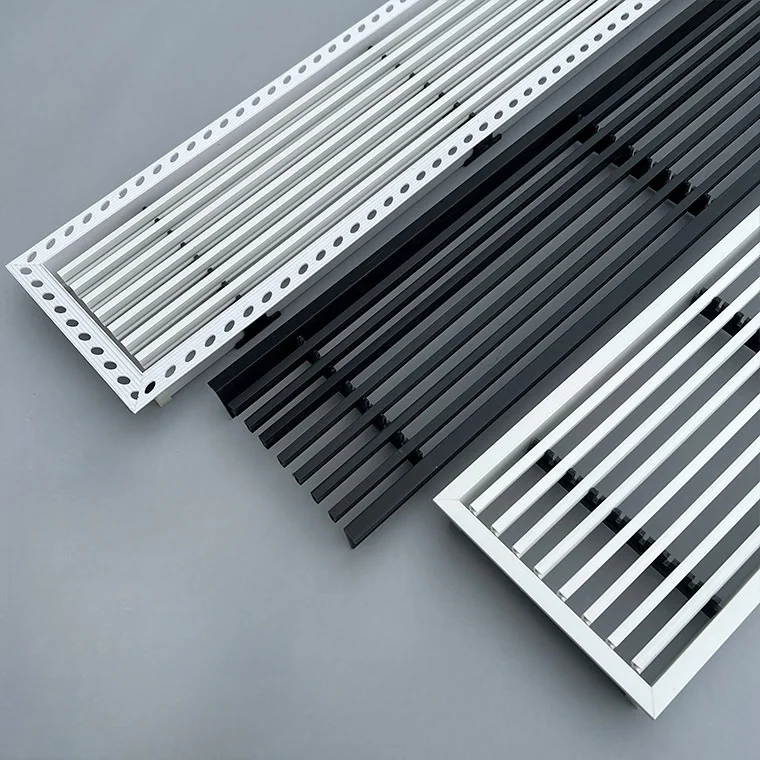 High Performance Aluminum Alloy Air Vents Air Conditioning Ventilation Linear Air Conditioning Linear Grilles Diffusers