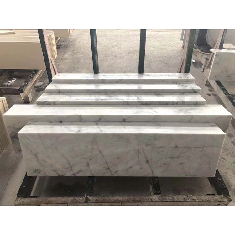 49 Carrara White Marble Vanity Top , Carrara White Marble Kitchen Countertop