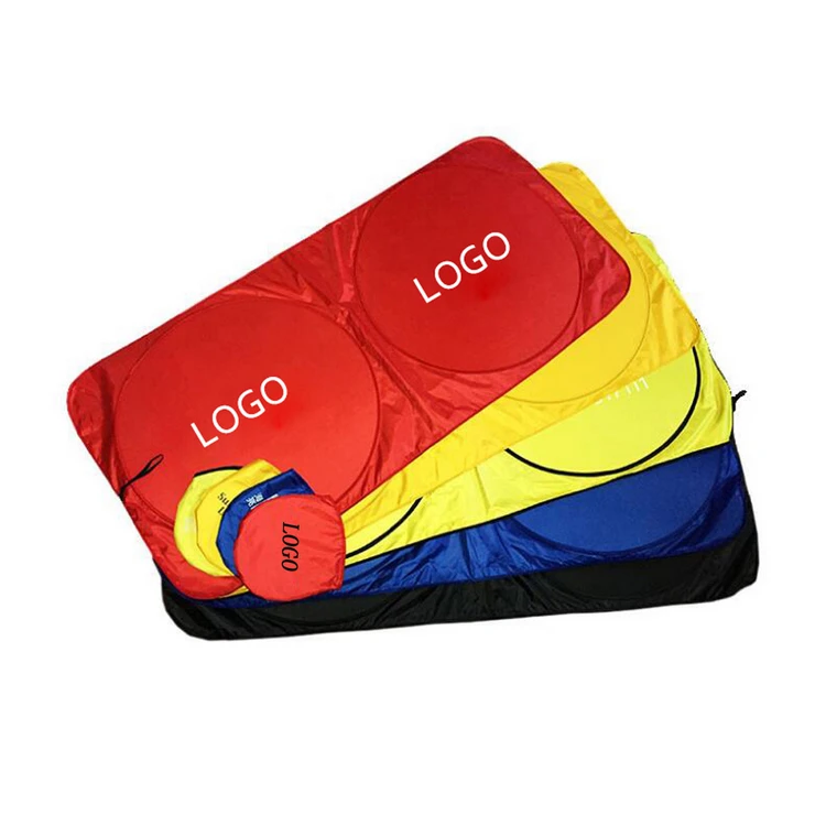 Logo Branded Folding Car Sun Shade