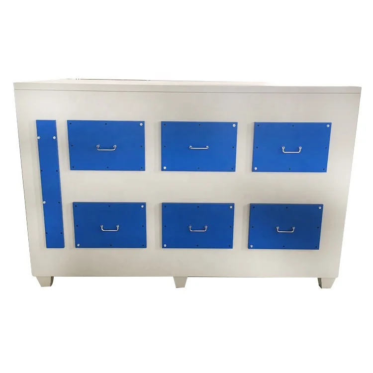 
China Factory Uv Photolysis Oxidation Deodorizing Equipment/waste Gas Treatment Gas Disposal 