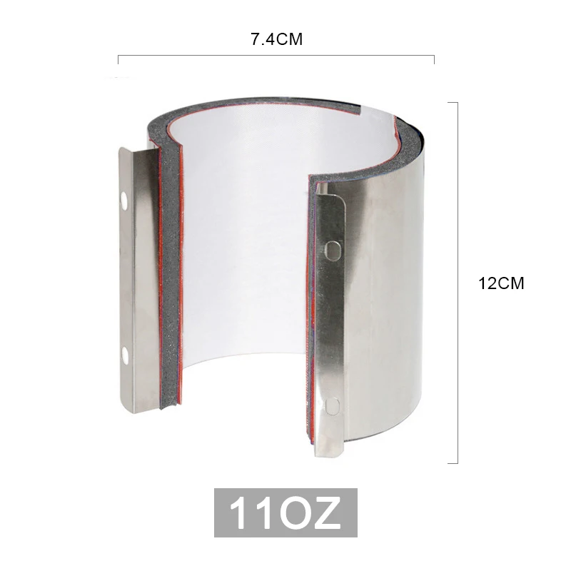 Factory Supply  Heat Press Machines Heating Pad With Different Sizes 8OZ 11OZ 15OZ 20OZ 30OZ