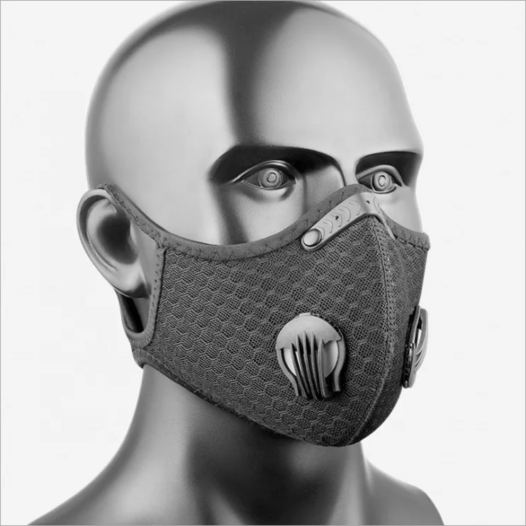 
2020 Activated Carbon Filter Pm2.5 anti dust bicycle motorcycle cycling Sport Mask 