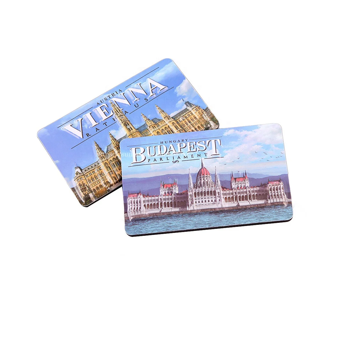 Top Quality National Photo Refrigerator Magnets Tourism Souvenir 3d Aluminum Fridge Magnets Manufacturer