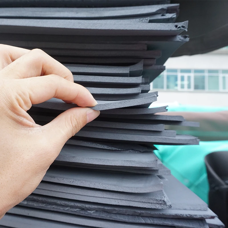 25-80 Degree EVA Foam Material with different color Rubber Strip High Elasticity