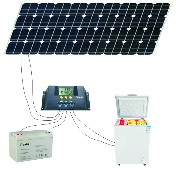 2023 best-selling solar panel directly  to BD/C-100 cheat freezer deep without battery