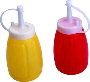 ketchup squeeze bottle high quality mustard oil bottle for promotion