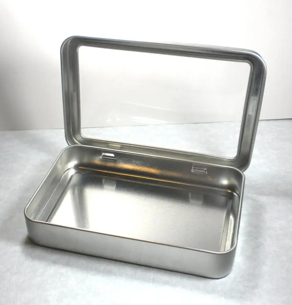 custom rectangle tin case for golf magnet tee