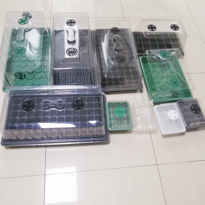 Начиная семян вставки подносов Горячая housekit для установки внутри базовой лоток парниковый