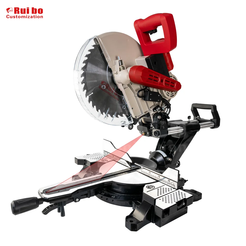 2000W 305mm Multi-function Electric Saw Safety Slide Compound Miter Saw