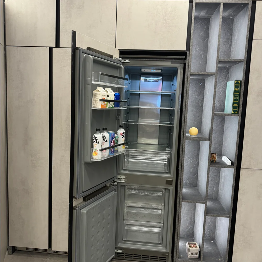 New China Manufacturer Interior Lit Well Illuminated Portable Option Movable Type Custom Fit Fridge