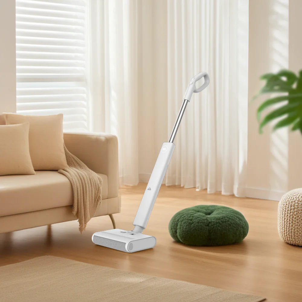 Hot Sale Handheld Wireless Electric Self-Cleaning Mop Cordless Floor Cleaner with Tape-C Charging for Household and Hotel Use