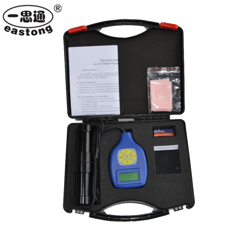 ETT-0682 цифровой пропускания света окно оттенок метр тестер окно оттенок Reader окна автомобиля Оттенок Метр