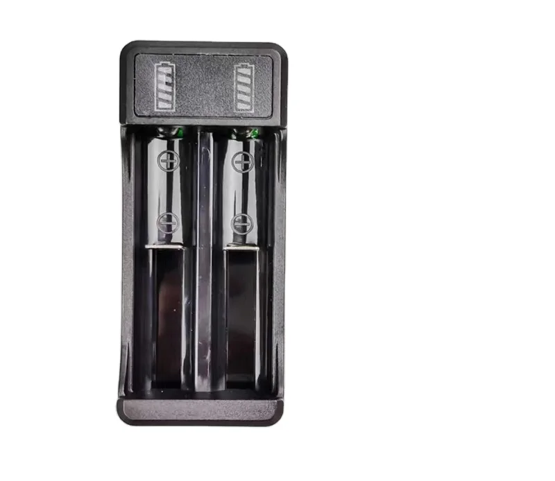 Hot Sales 2 Cell Charger Li-ion Battery USB Charger Smart Charging