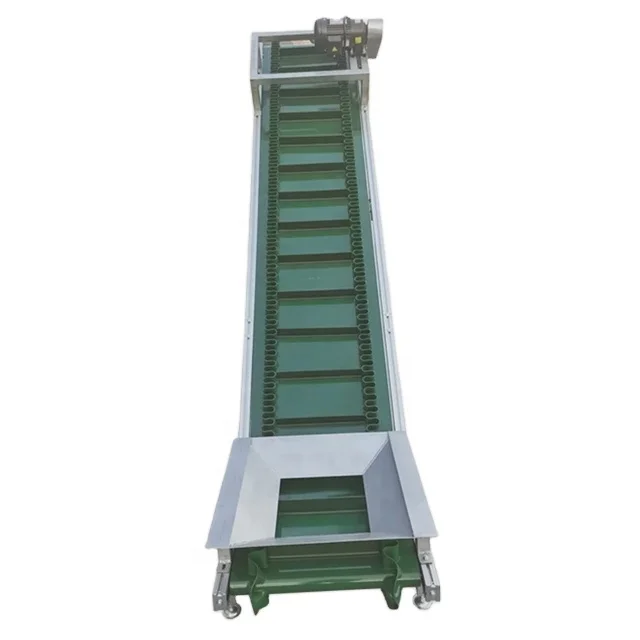 High temperature resistant grass green PVC conveyor belt for chemical industry