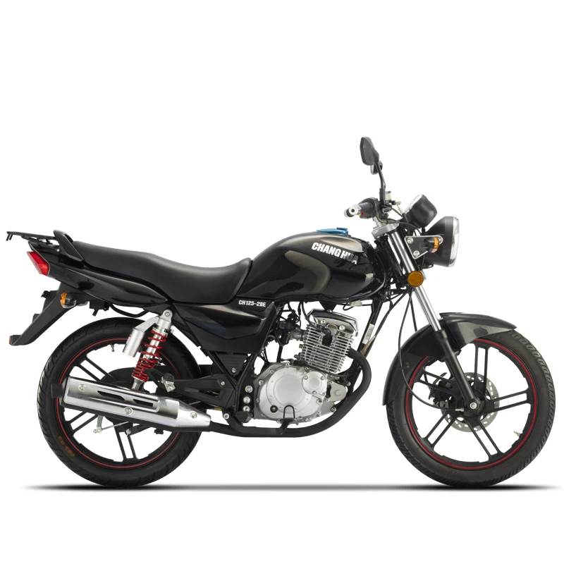 Changhua Factory Customizes 100cc Black Customizable Gas Diesel Oil Four Stroke Comfortable High Power Performance Motorcycle