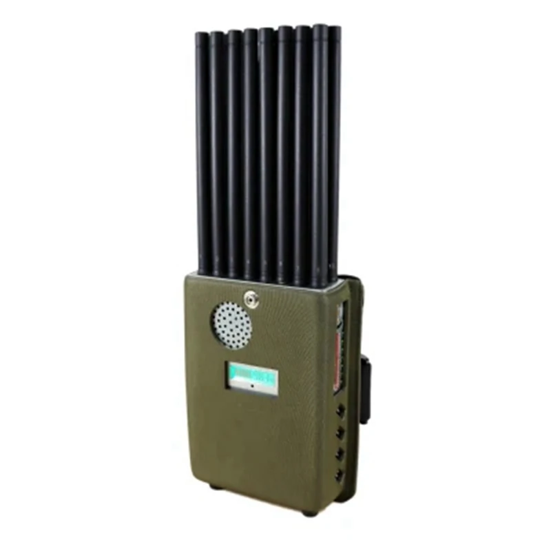 Портативный портативный 16 антенна 18 диапазонов синий зуб hotspot телефон gsm 2 3 4 5G vhf uhf WIFI gps детектор сигнала с нейлоновым чехлом