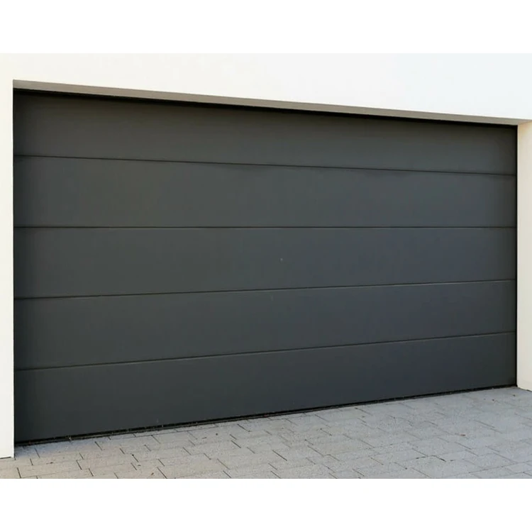 Rectangular window steel frame garage door Folding garage door automatic garage door