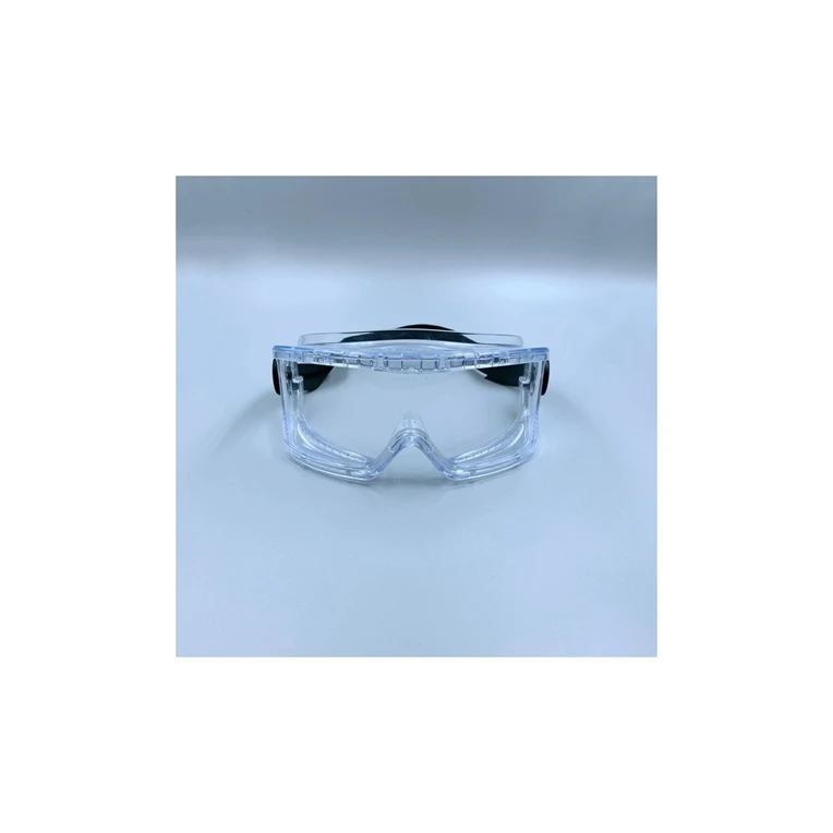 Made in China superior quality construction anti fog strap safety goggles