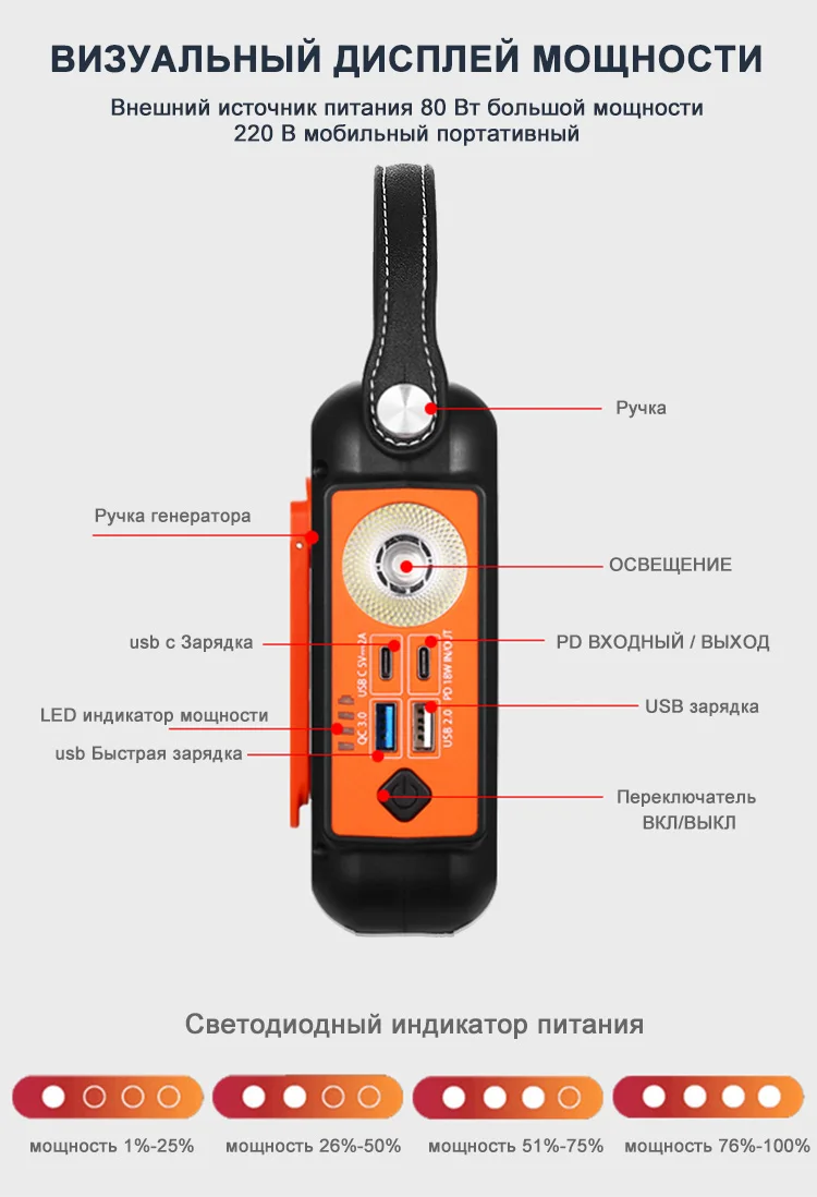 usb 20w power bank station tiny portable для смартфонов