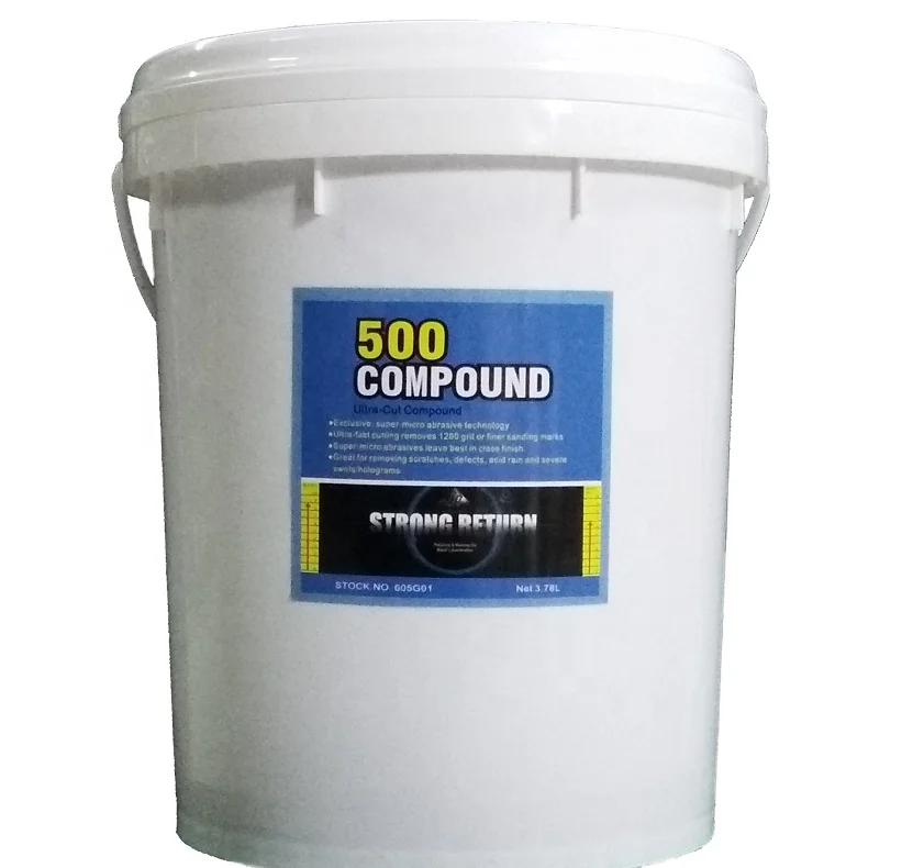 20Liter micro abrasive fast rubbing compound Ultra-Cut Scratch remover water based silicon free