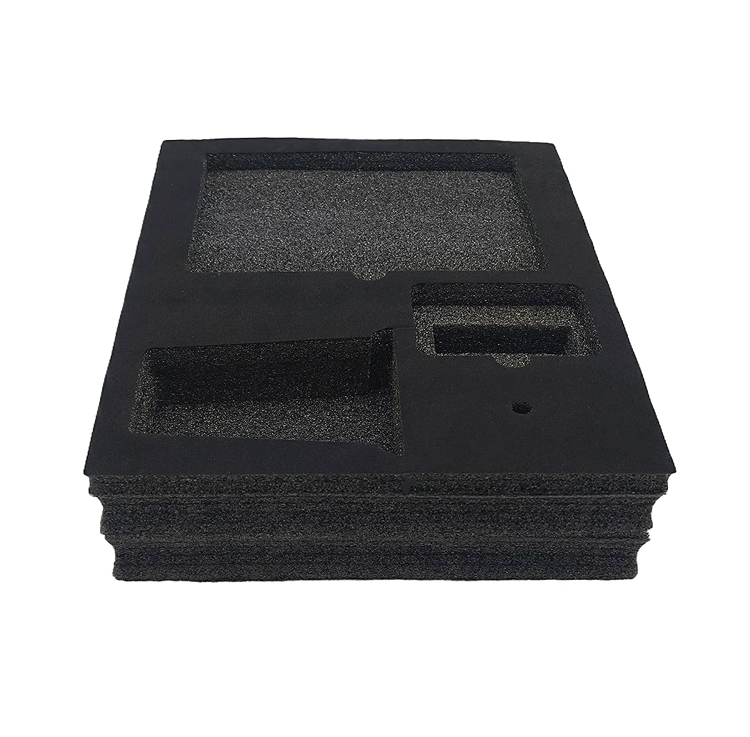 Free Sample custom EPE foam for bottle packing cover EVA die cut EPE foam material packaging insert 5cm 7cm